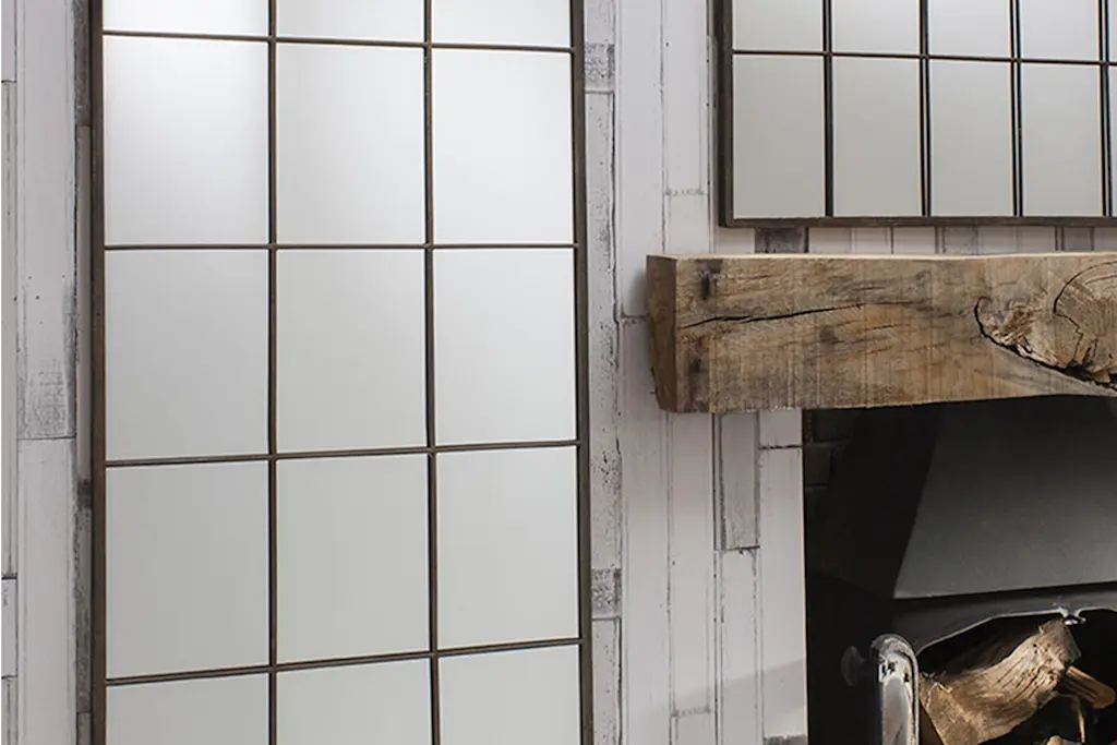 Cost to create a steel grid look mirror