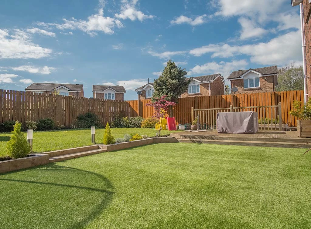 landscaped garden