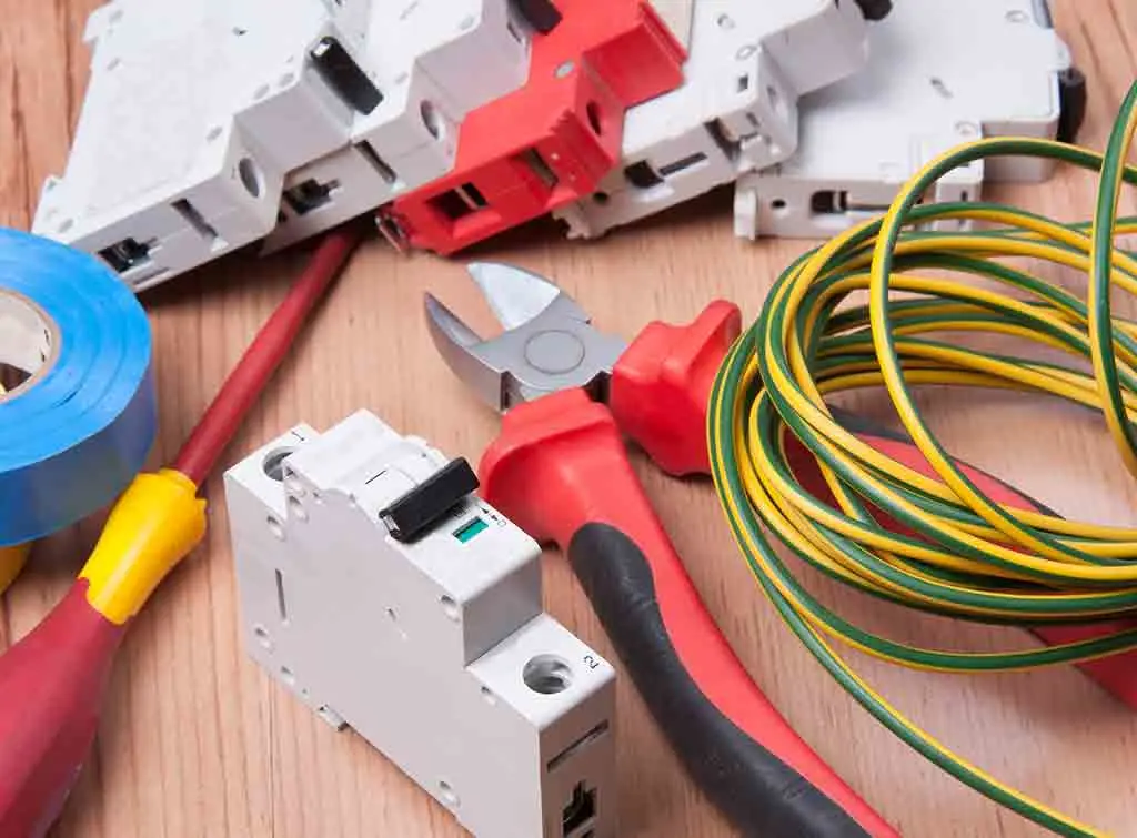 rewire a 2 bed house