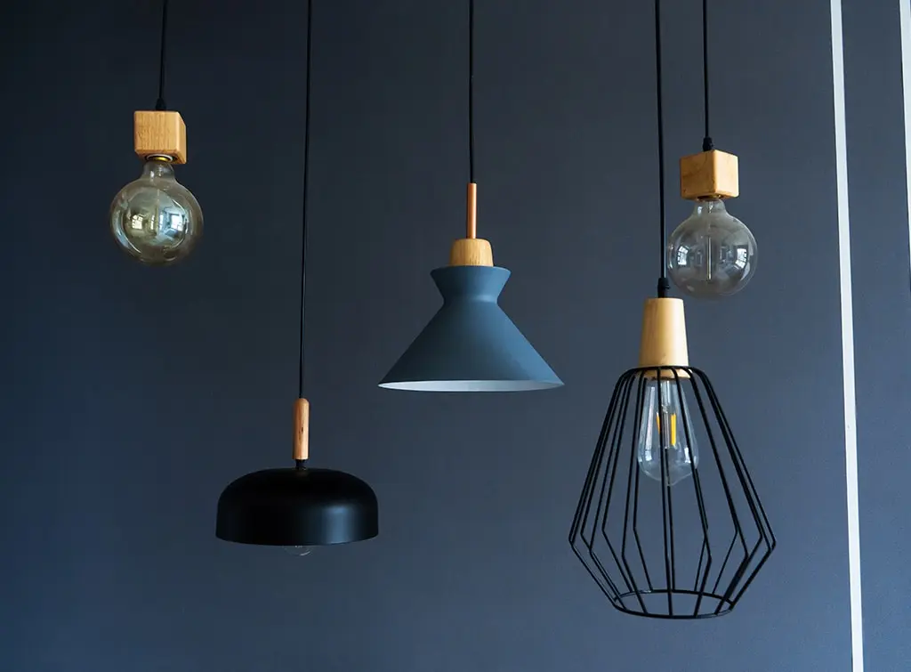 types of pendant light
