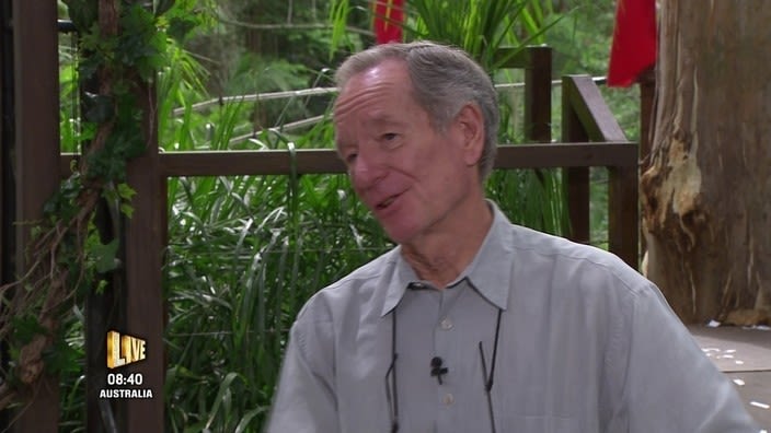 Here's Michael Buerk starring in the most perfectly timed piece to camera:  