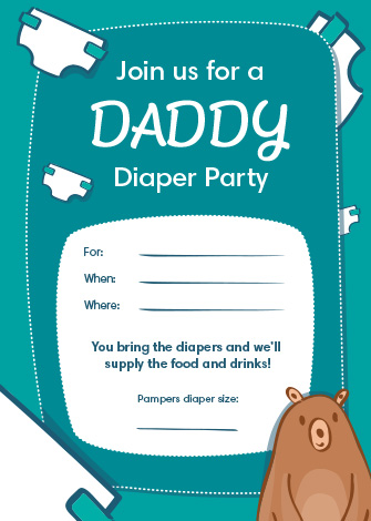 Baby pamper deals party ideas