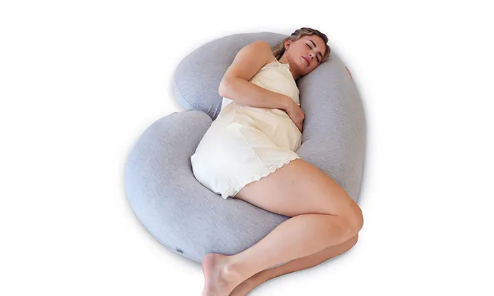Pregnancy Pillow - 60 Inch, C-Shaped Maternity Pillows for Sleeping - Full  Body Pillow for Pregnant Women - Reduces Hip, Back Pain for Side & Stomach