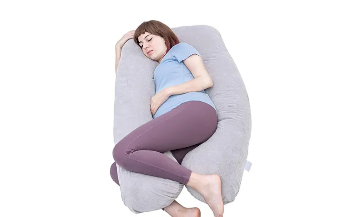 Most Crucial Memory Foam C Shaped Pregnancy Wedge Pillow for