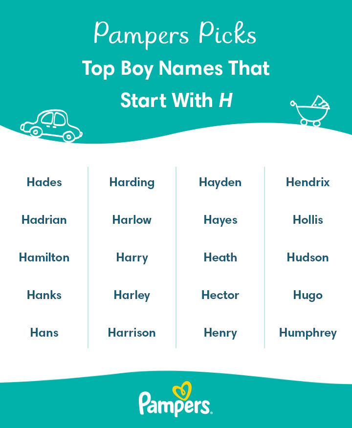 Top Baby Boy Names That Start With H | Pampers