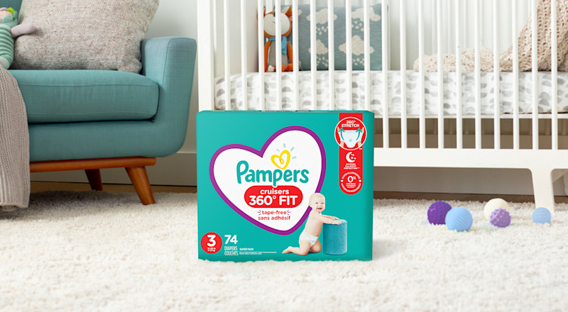 What Is The Blue Tape On Pampers 360 Pampers® Cruisers 360° Fit™ Pants | Pampers