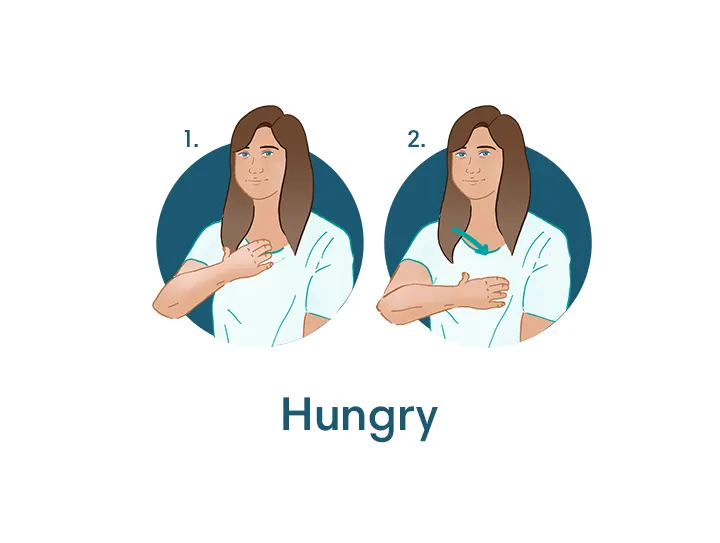 How to Say “Hungry” in Baby Sign Language