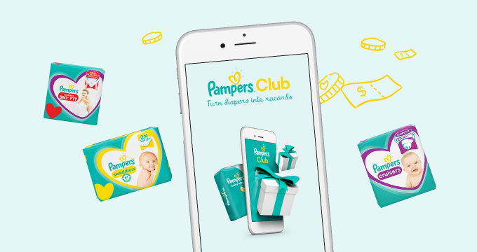 Get Pampers Rewards App on your phone