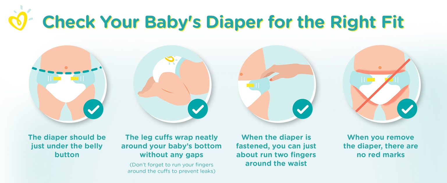 How To Change A Diaper Step By Step Pampers