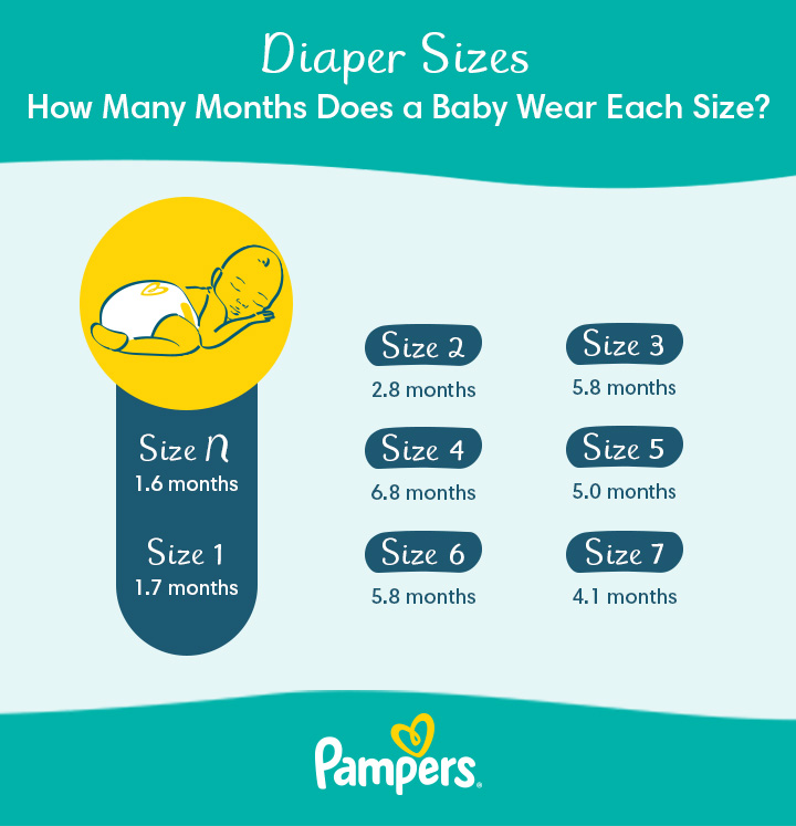 Diaper Size And Weight Chart Guide Pampers, 40% OFF