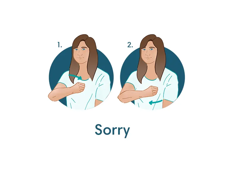 How to Say “Sorry” in Baby Sign Language