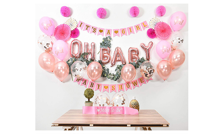 Baby shower party store decorations