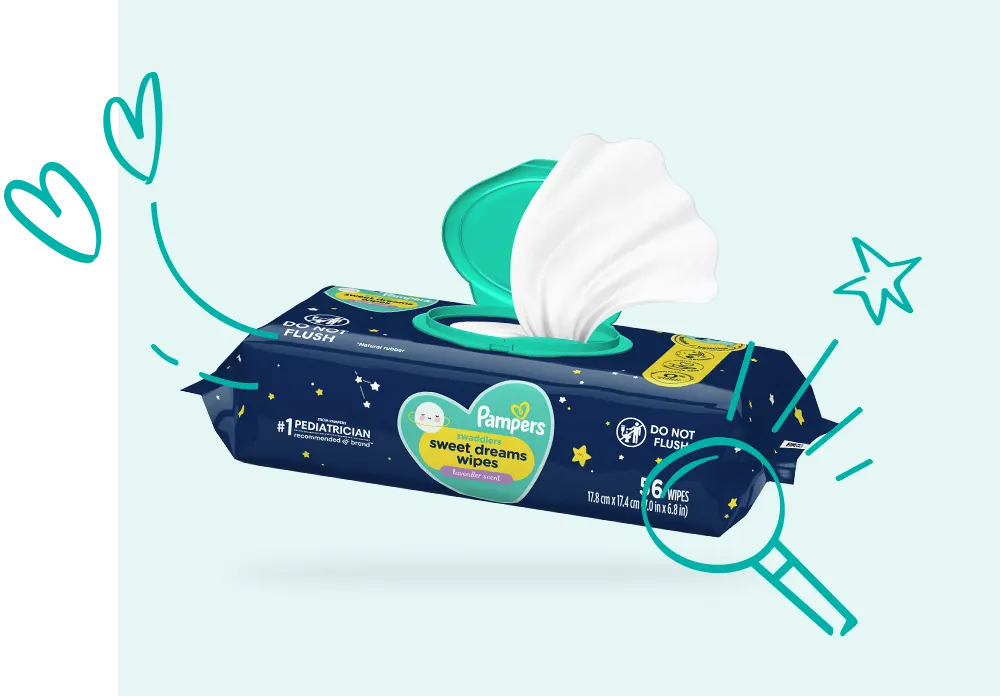 Pampers® Swaddlers Sweet Dreams Wipes Wipes | Pampers