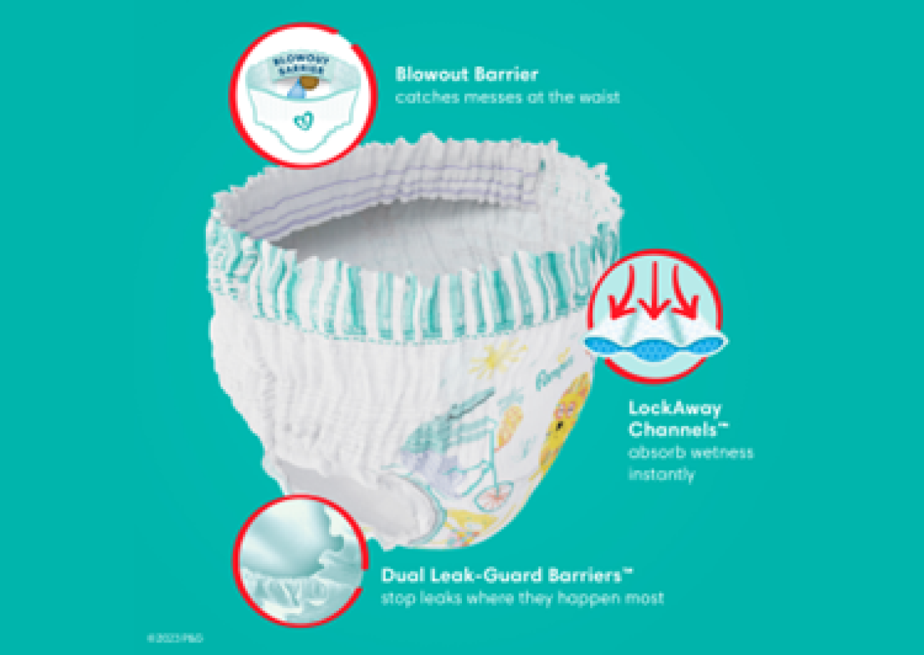 Pampers® Cruisers 360° Pants | Pampers