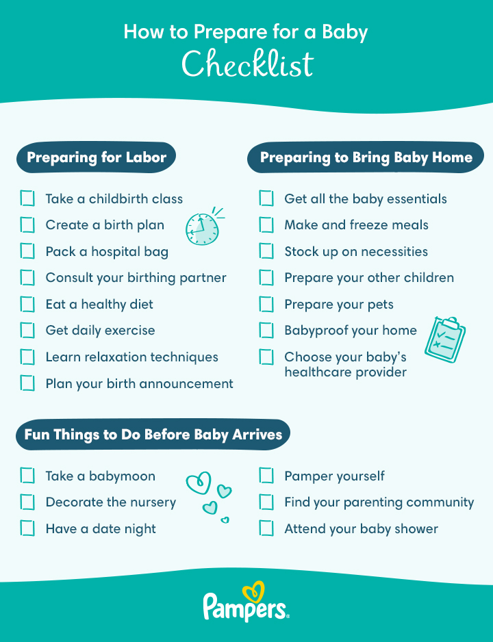 Baby Checklist: 56 Baby Essentials