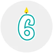 Month 6 Icon