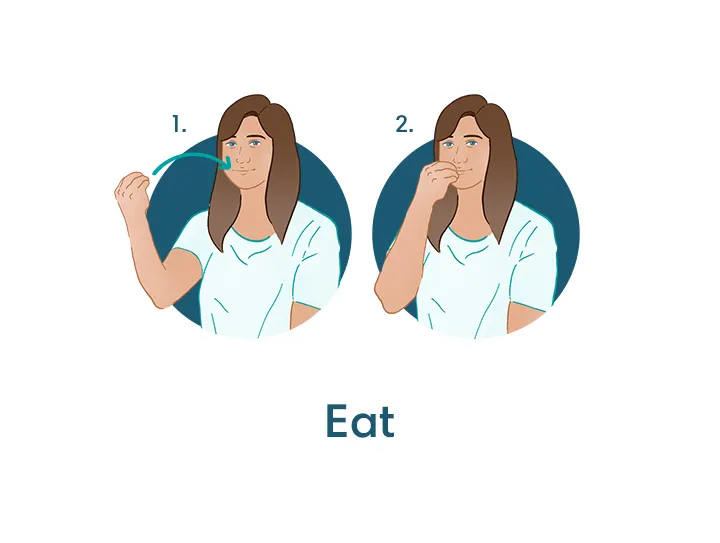 How to Say “Eat” in Baby Sign Language