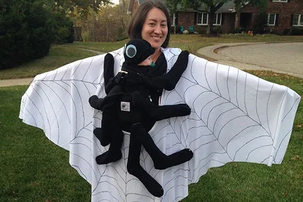 Spider Baby Carrier Costume