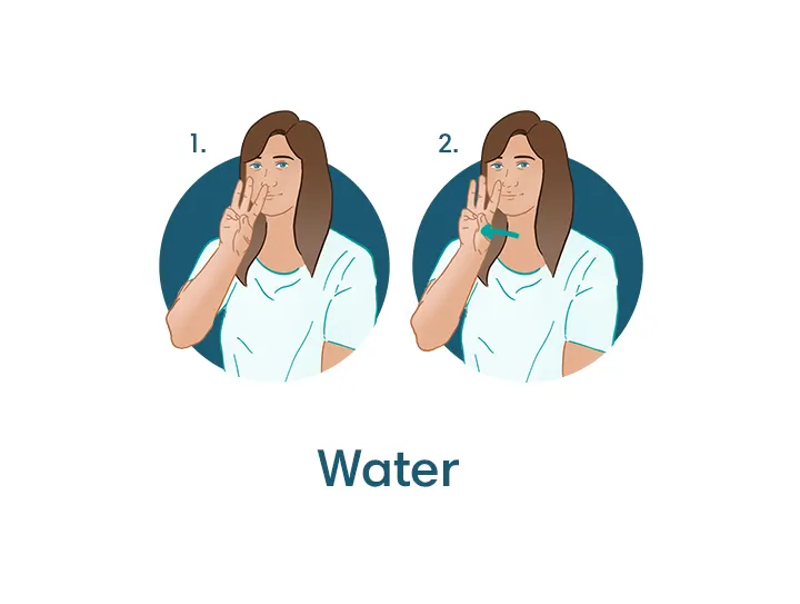 How to Say “Water” in Baby Sign Language