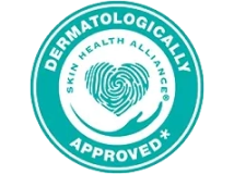 Dermatologically Approved by the the Skin Health Alliance certification