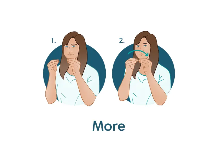 How to Say “More” in Baby Sign Language