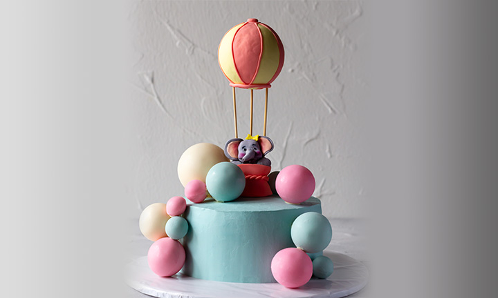 Balloon Cake Topper Birthday Cake Decoration Small Balloons - Etsy UK