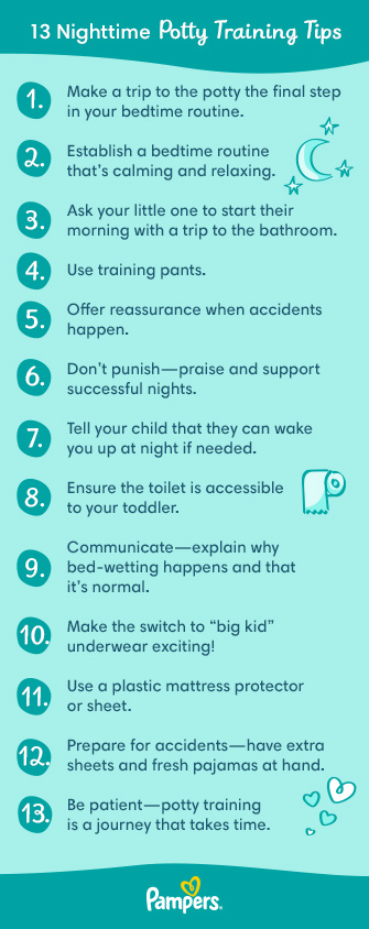 13 Nighttime Potty Training Tips and Tricks