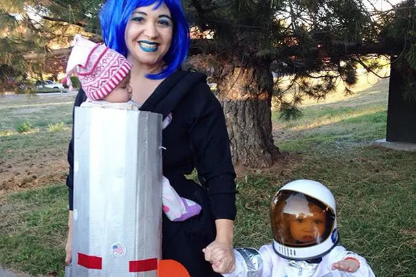 Rocketship Baby Carrier Costume