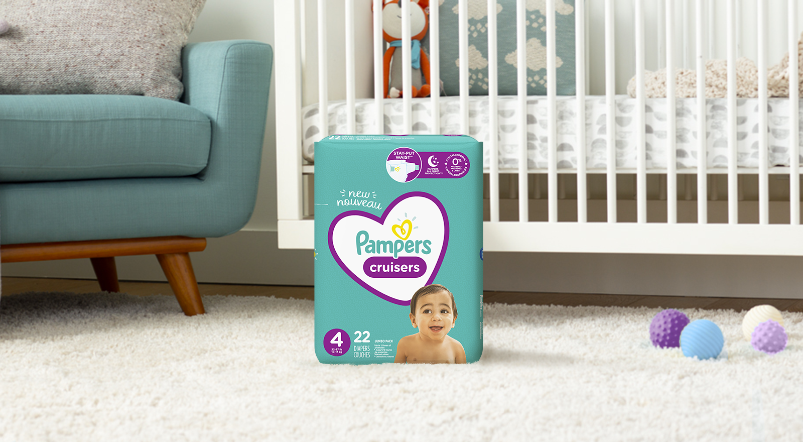 pampers new diapers