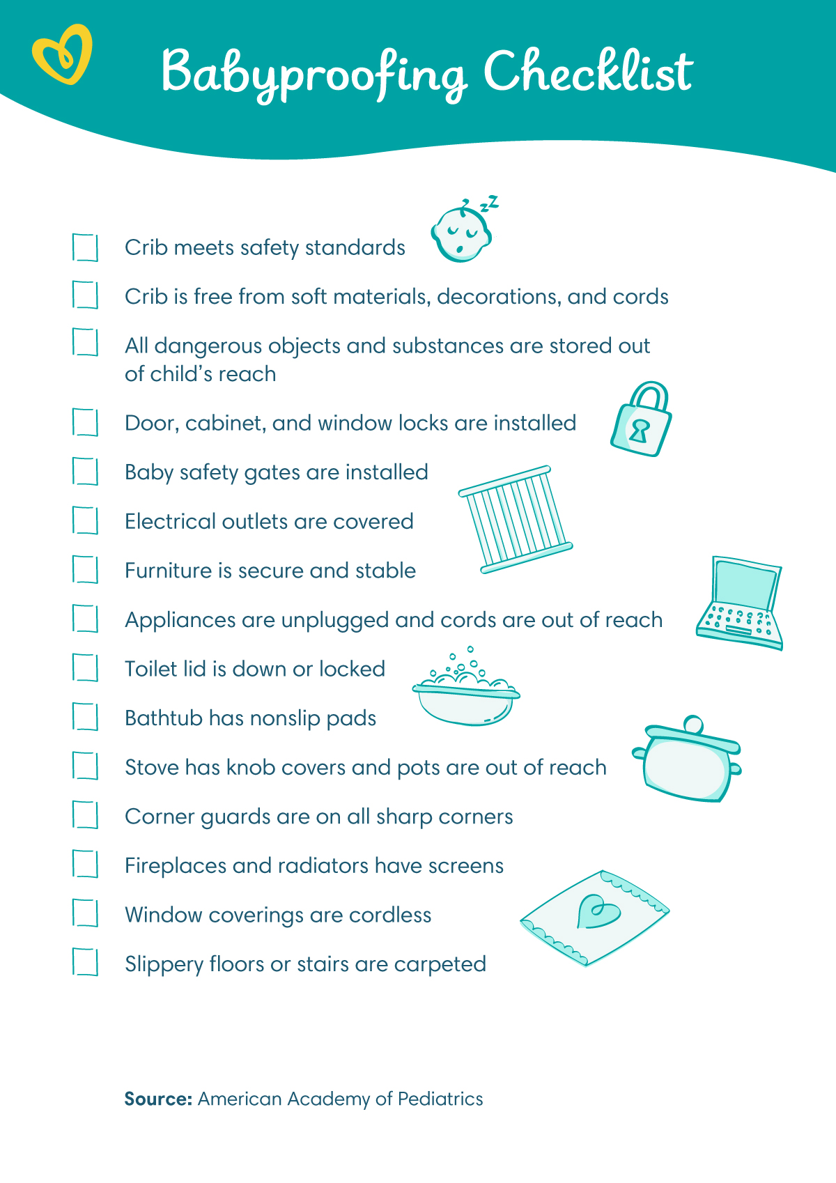 Baby Proofing Your House: Checklist and Tips