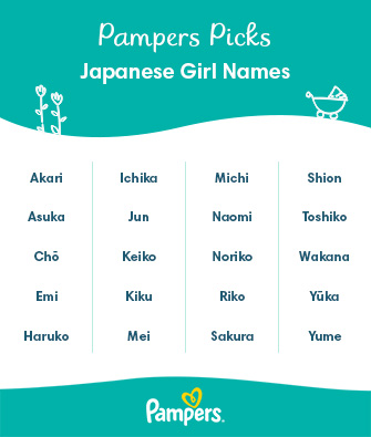 Japanese Girl Names and Their Meanings | Pampers