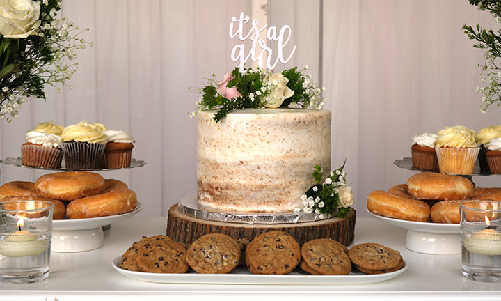 Baby Shower Cake Ideas For Girls Pampers