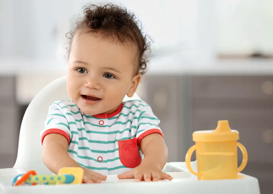 When can babies drink water?