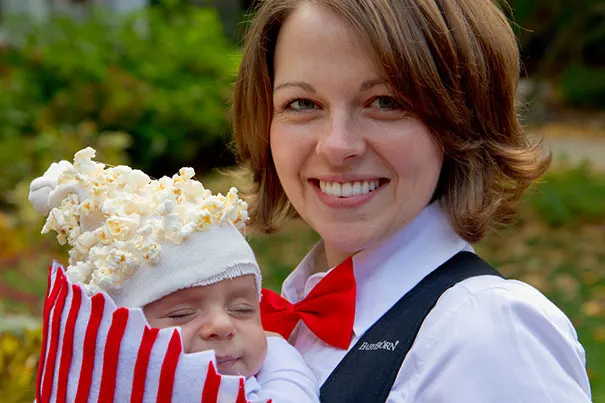 Popcorn Baby Carrier Costume