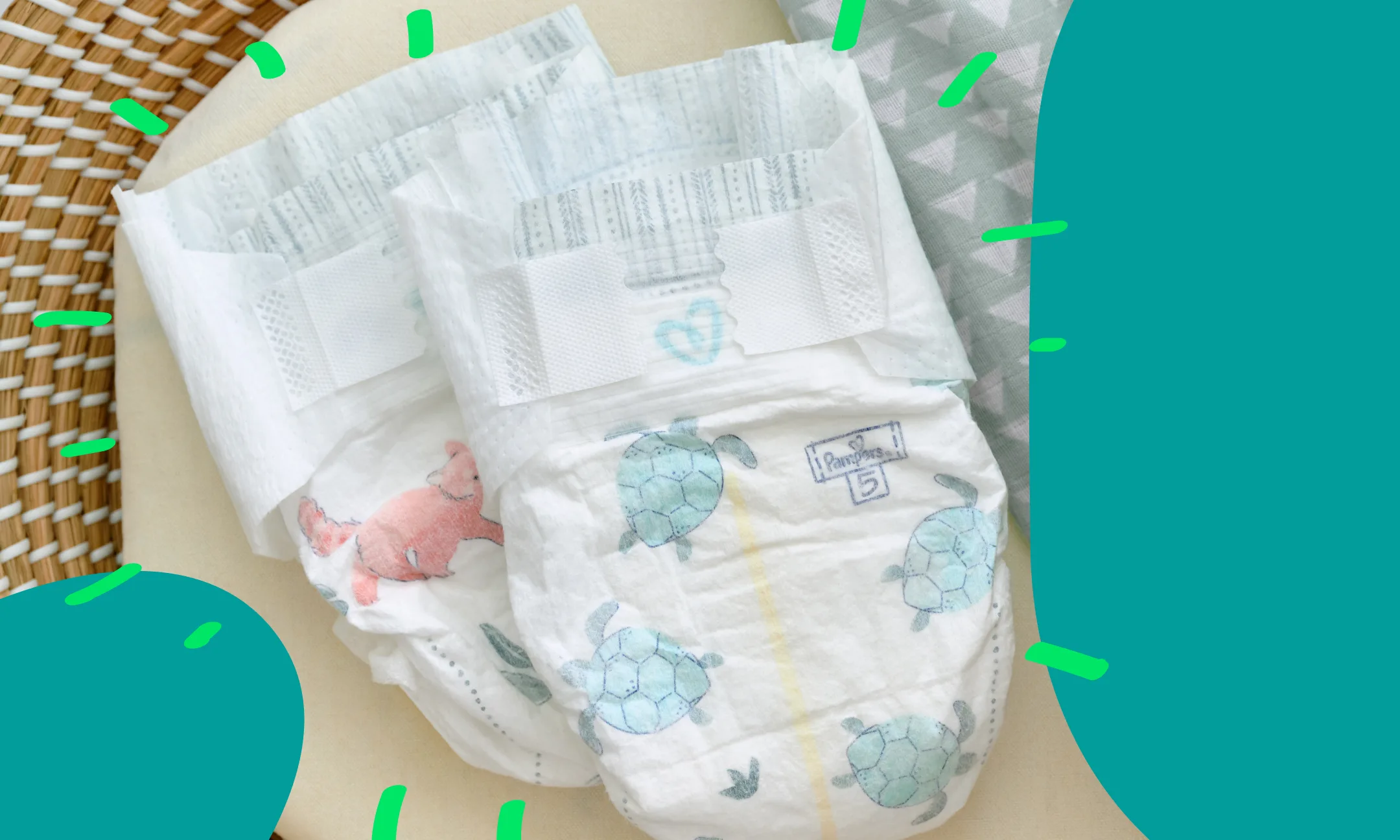 Pampers diapers made in USA