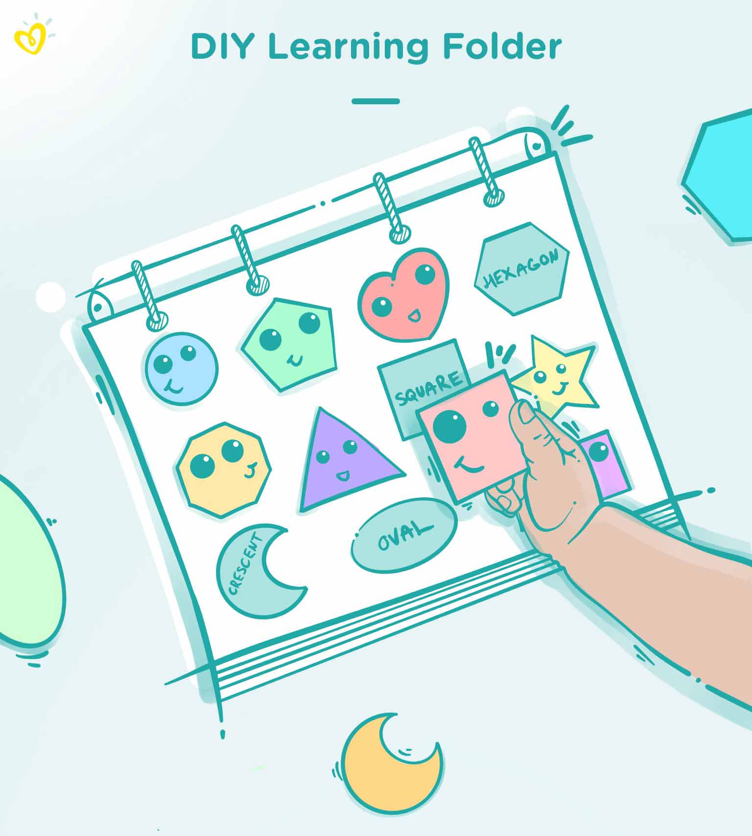 DIY learning folder