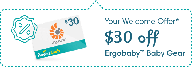 Your welcome offer $30 off Ergobaby™ Baby Gear