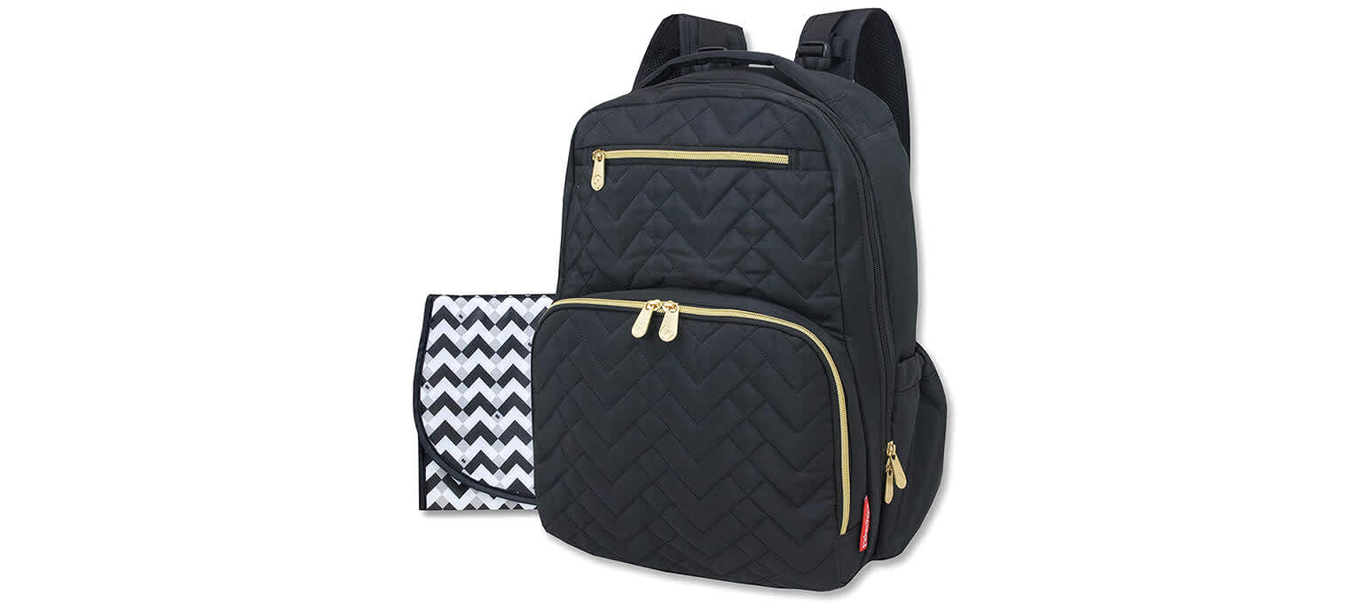1pc Baby Quilted Backpack Diaper Bag | SHEIN