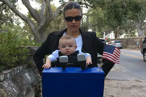 President of the USA Baby Carrier Costume