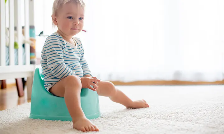 Potty training boys