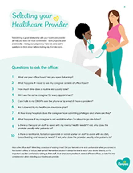 Choosing your health provider guide.