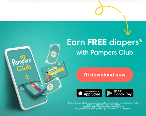 The Pampers Club App can help you turn diapers into rewards