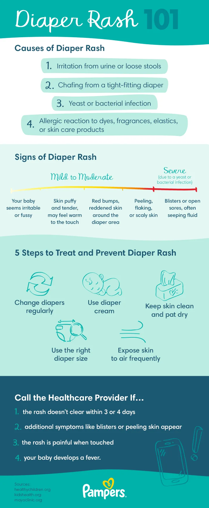 Newborn baby diaper rash remedies