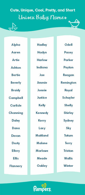 150 Unisex & Gender-Neutral Names for Your Baby | Pampers