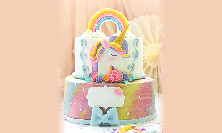 Unicorn Theme Cake For Girls - Customized Cakes Online Hyderabad | Online  Cake Delivery | Cakes Corner