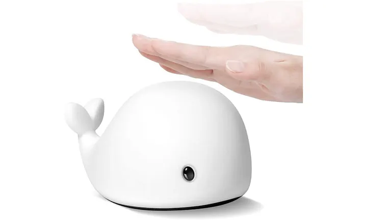 OURREY LED Silicone Whale Night Light