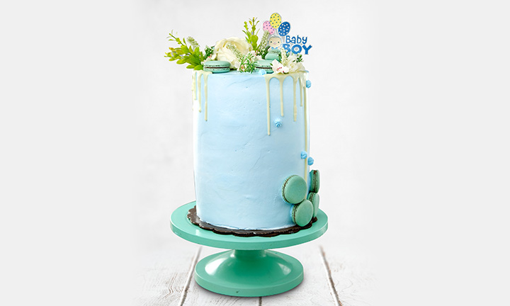 Baby Shower Cakes for Boys With Design | Pampers