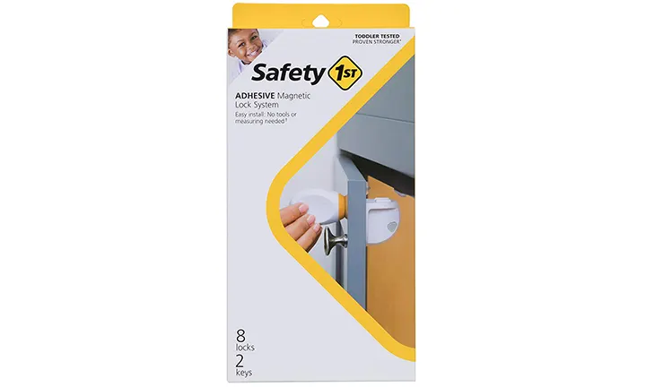 MQP Invisible Magnetic Cabinet Locks Child Safety Kit, Secure
