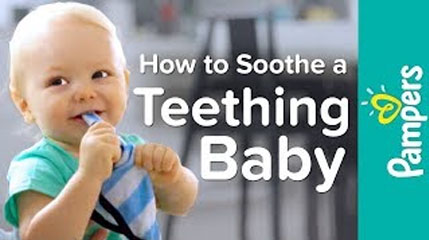 soothe teething baby