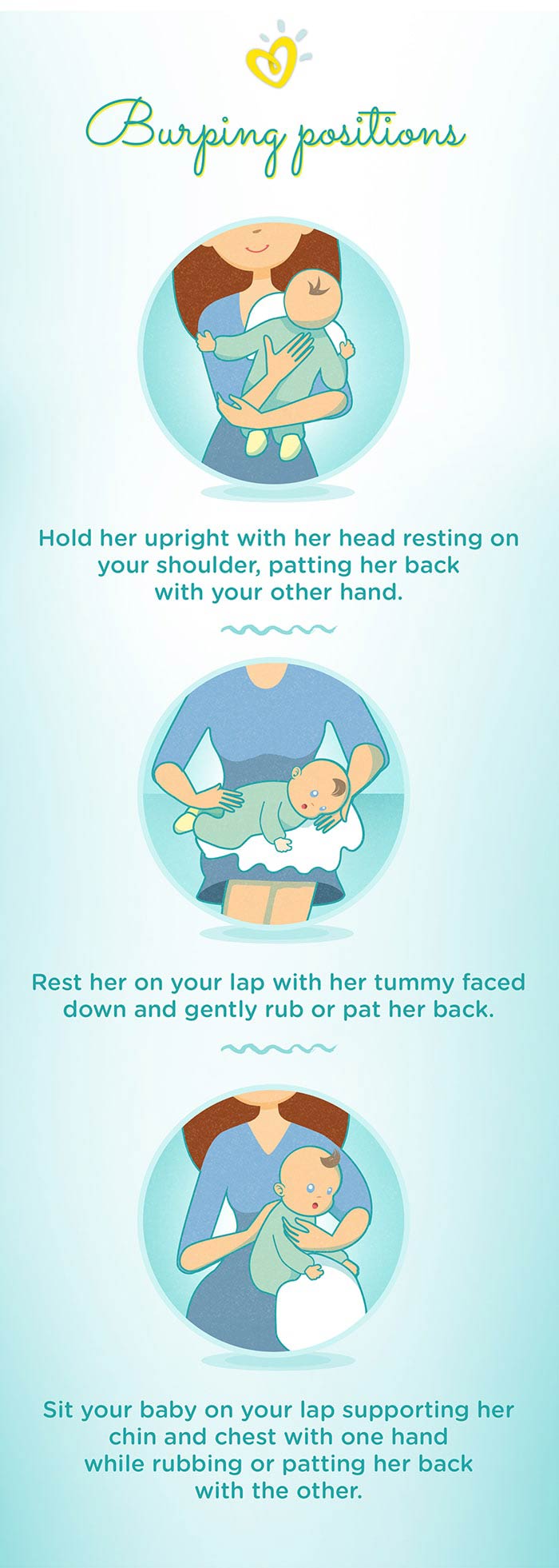 How And When To Burp Your Baby Pampers